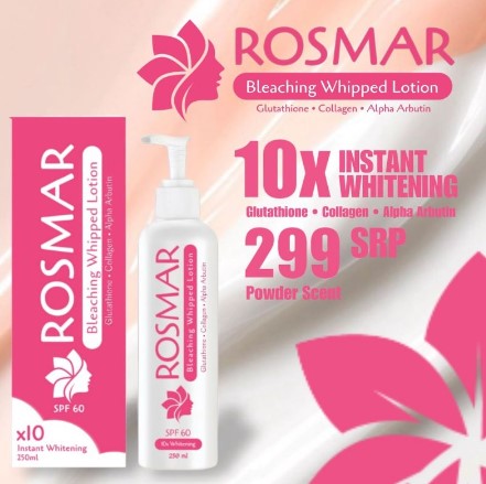 Rosmar Bleaching Whipped Lotion SPF 60 - Rosmar Skin Essentials