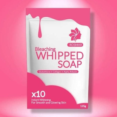 Rosmar Bleaching Whipped Soap 10x Instant Whitening For Smooth and Glowing Skin